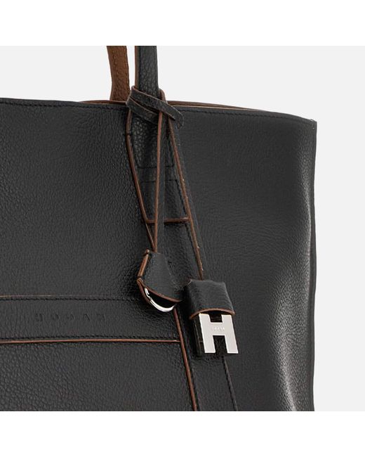 Hogan Black Shopper Script Medium