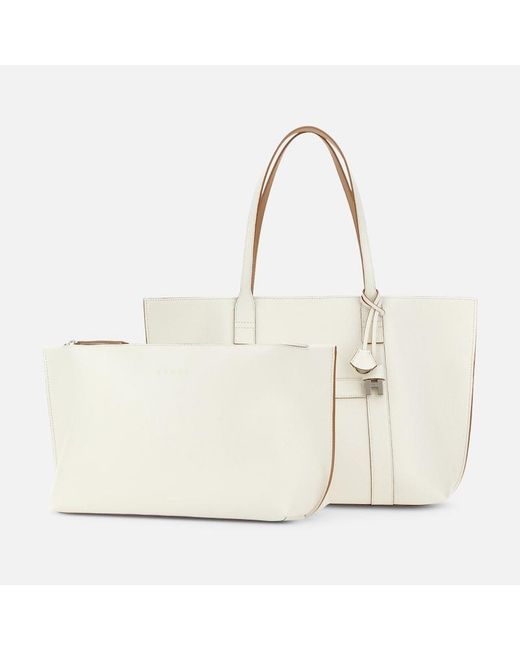 Sac Shopping Script Medium Hogan en coloris White