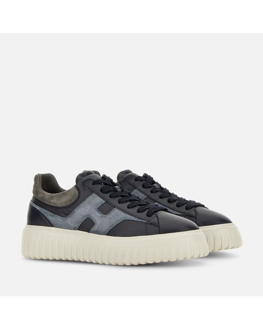 Maxi Sneaker di Hogan in Blue da Uomo