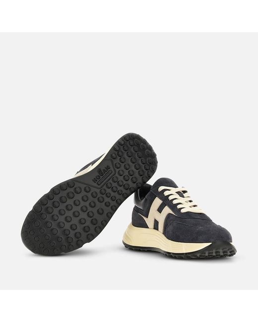 Hogan Blue Sporty Sneakers, for men