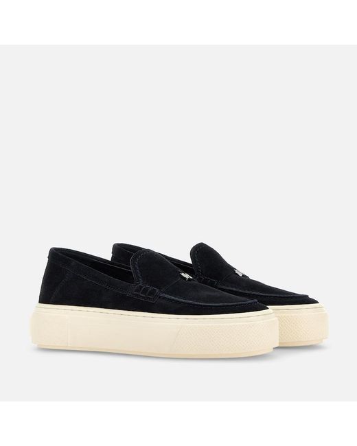 Hogan Blue Loafers,