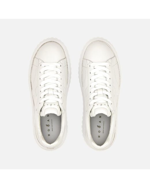 H-Stripes di Hogan in White
