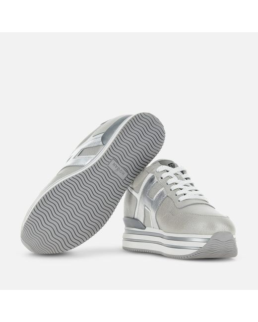 Hogan White Sneakers Midi H222