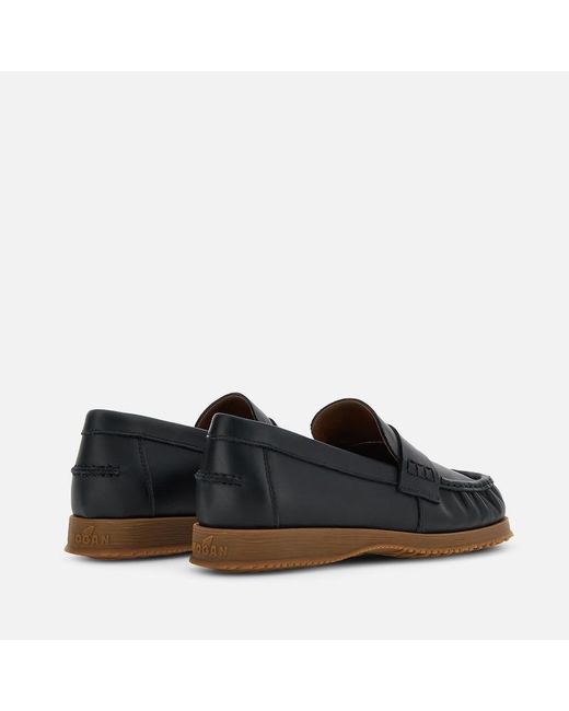 Hogan Black Loafers,