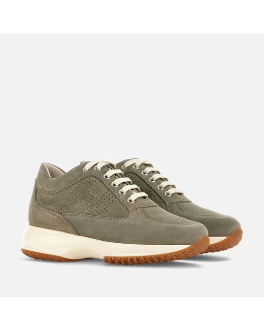 Hogan Green Sneakers Interactive