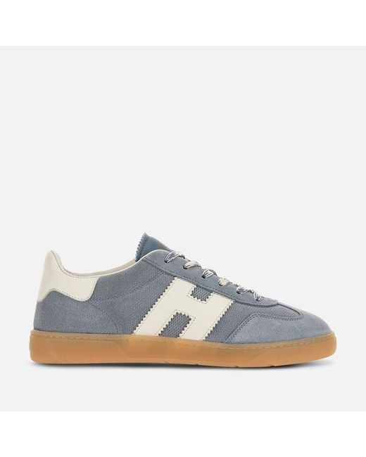 Hogan Blue Cool Lace-Up Sneakers
