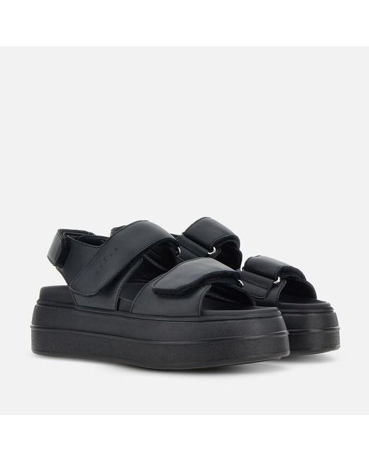 Hogan Black Sandals Skyscraper