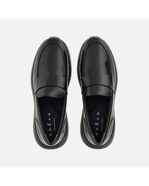 Hogan Black Lace-Ups And Moccasins, for men