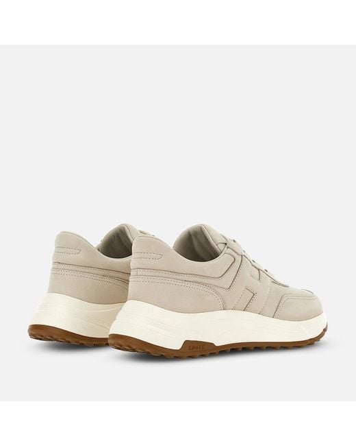 Hogan White Sporty Sneakers, for men