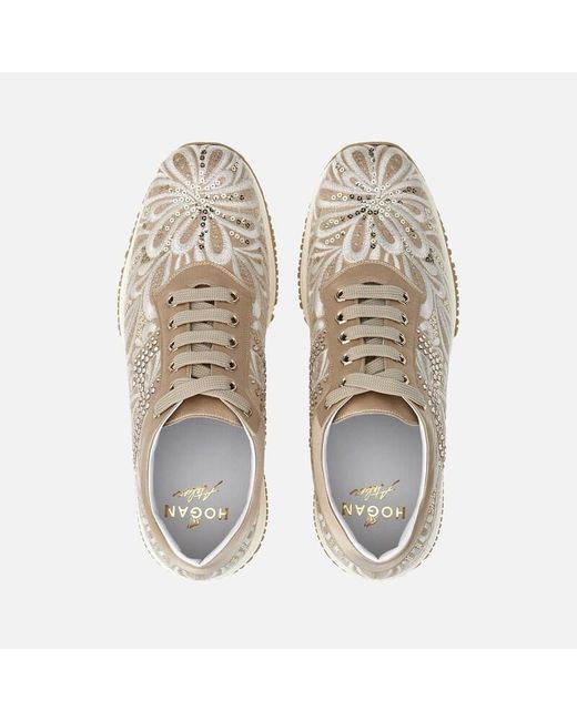 Sneakers Interactive Hogan en coloris Natural