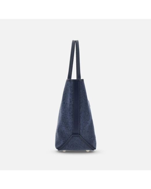 Hogan Blue Shopper Script Medium
