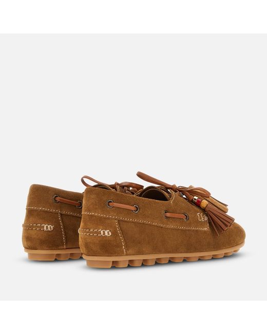 Hogan Brown Bootsschuhe Olympia