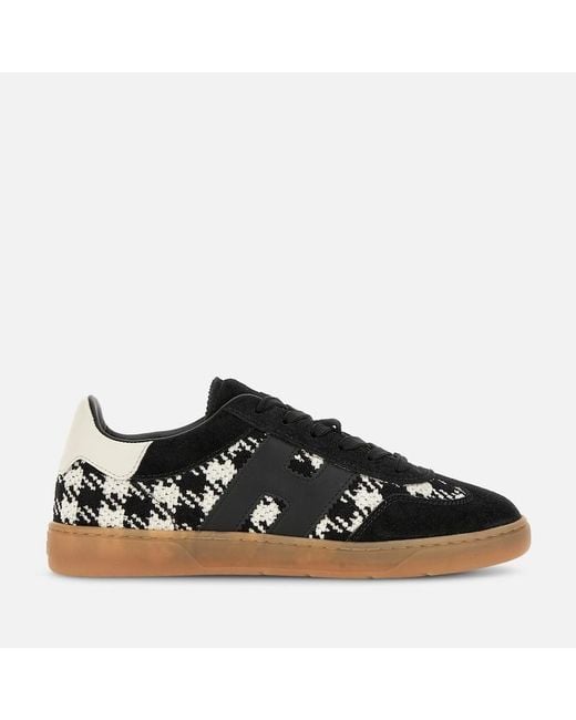 Hogan Black Flat Sneakers,