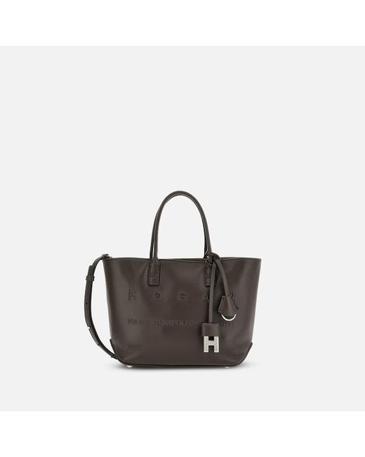Bolso Shopping Adress Mini Hogan de color Black