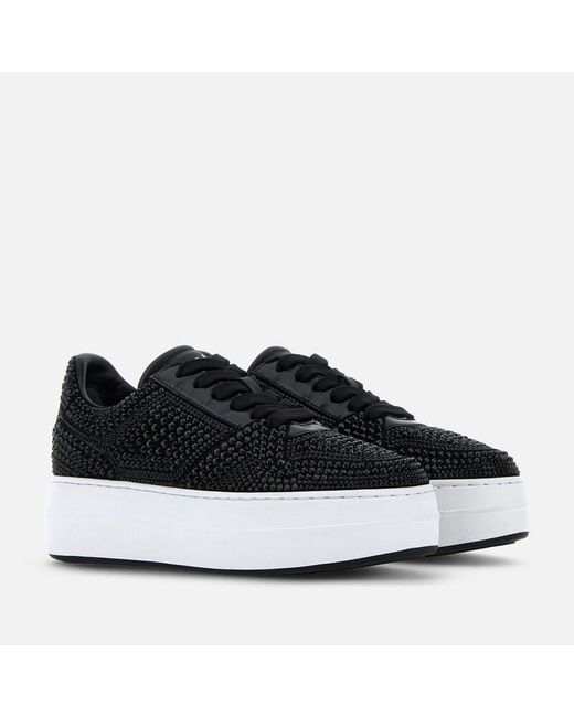 Hogan Black Sneakers Skyscraper