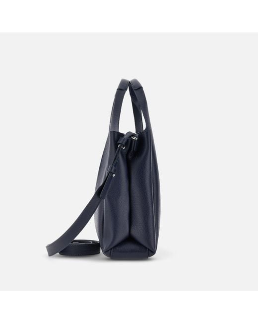 Hogan Blue H-bag Shopping Bag Small