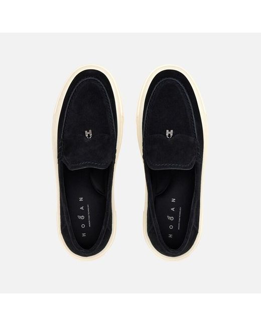 Hogan Blue Loafers,