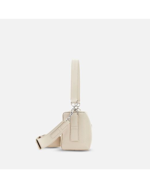 Hogan White Script Bauletto Mini