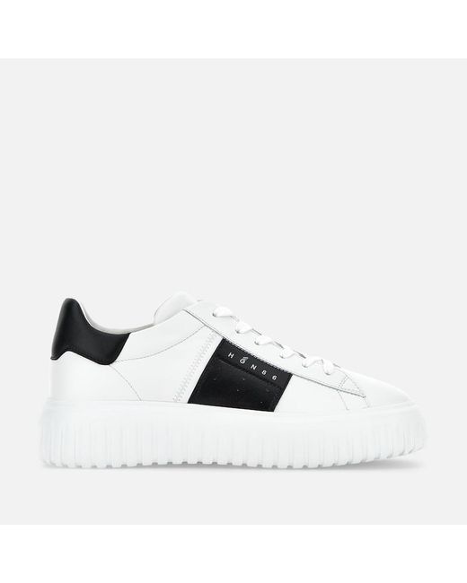 Hogan White Sneakers H-Stripes for men