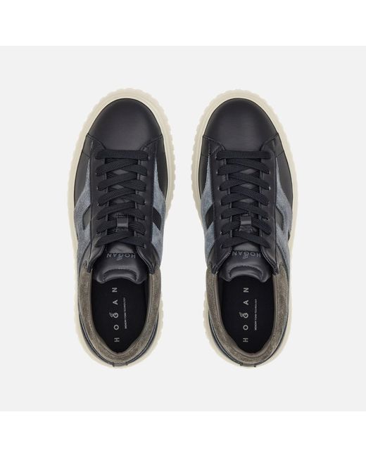 Maxi Sneaker di Hogan in Blue da Uomo