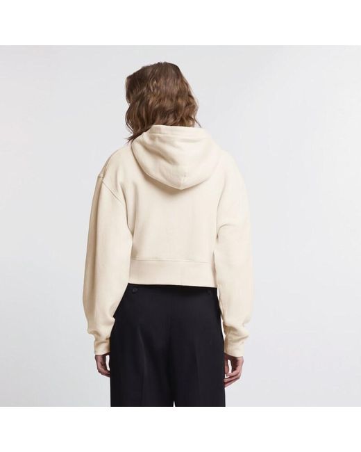 Sudadera En Algodón Y Cashmere Hogan de color Natural