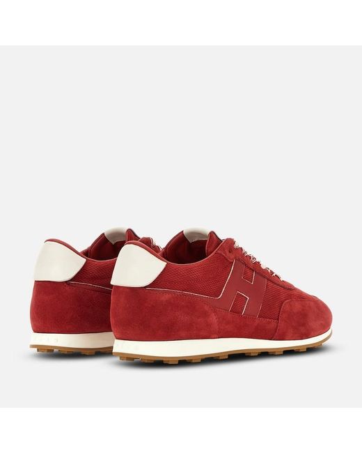Hogan Red Shoes, for men