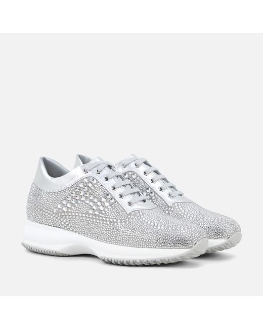 Hogan White Shoes,