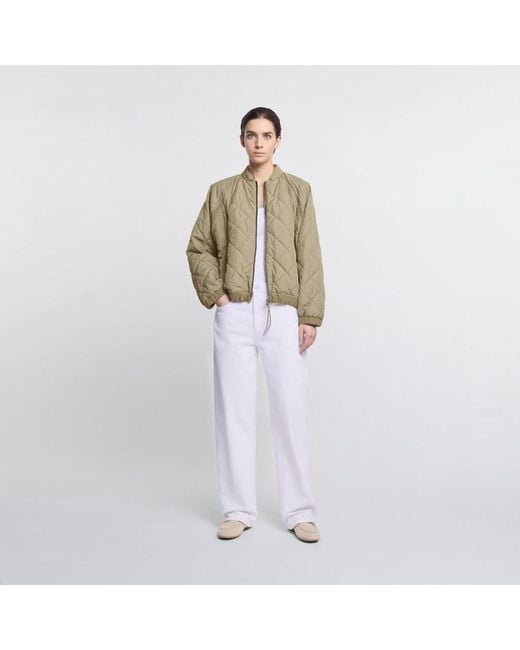 Bomber Acolchado Hogan de color Green