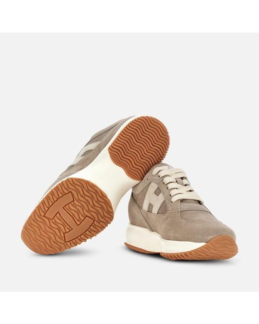 Sneakers Interactive Hogan en coloris Natural