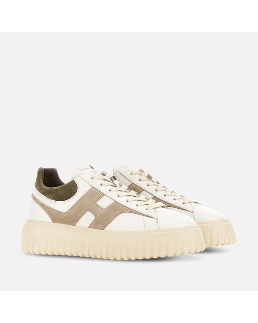 Hogan Natural Chunky Sneakers, ,Off for men