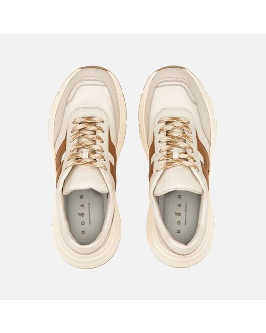Hogan Natural Chunky Sneakers, ,Off