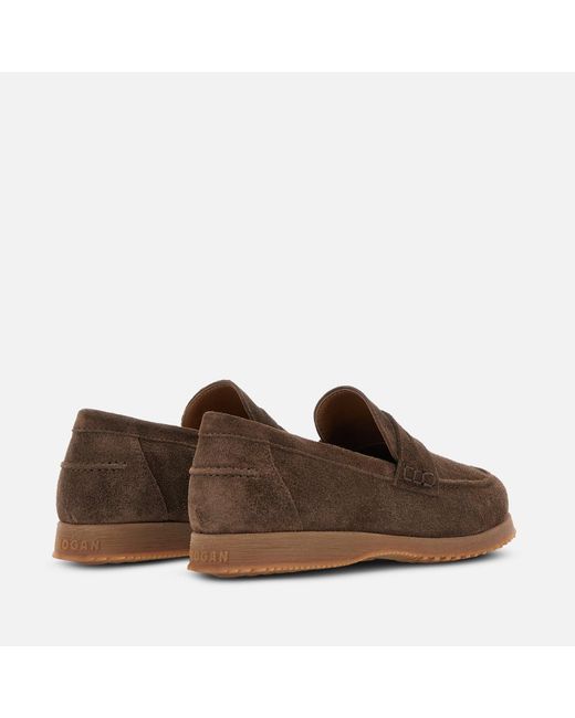 Stringate e mocassini di Hogan in Brown da Uomo