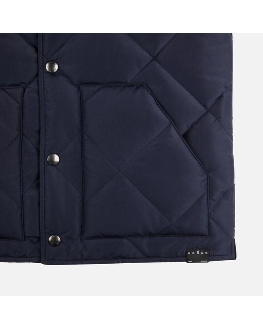 Chaleco Acolchado Hogan de hombre de color Blue