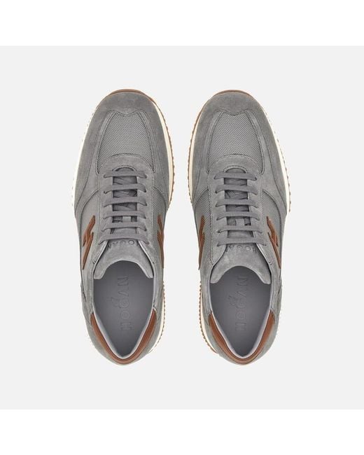 Hogan Gray Chunky Sneakers, for men