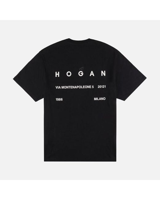 Hogan Black T-Shirt