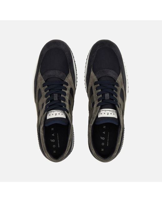 Hogan Black Chunky Sneakers, for men