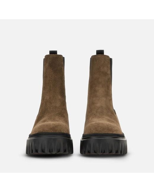 Hogan Brown Boots,