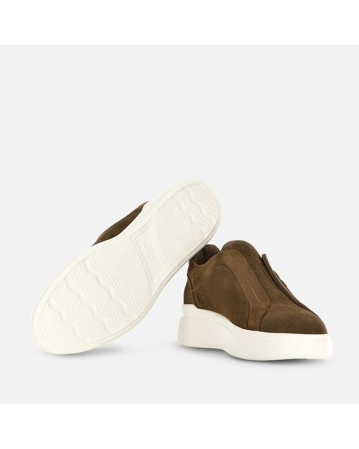 Hogan Brown Chunky Sneakers, for men