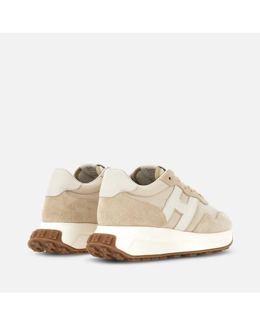 Hogan Natural Sporty Sneakers,
