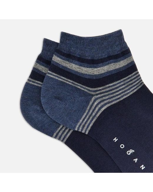 Hogan Blue Hosiery, (One Size) for men
