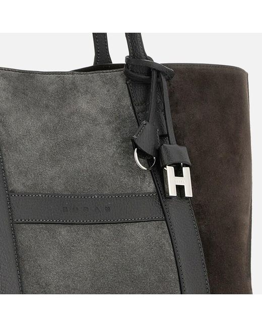 Hogan Black Totes, (One Size)