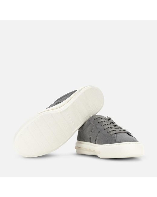 Hogan Gray Flat Sneaker, for men