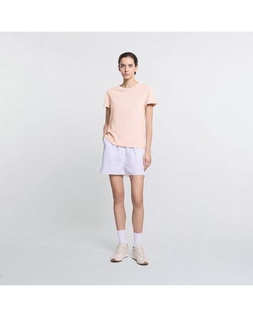 Hogan Pink Cipria Boxy T-Shirt