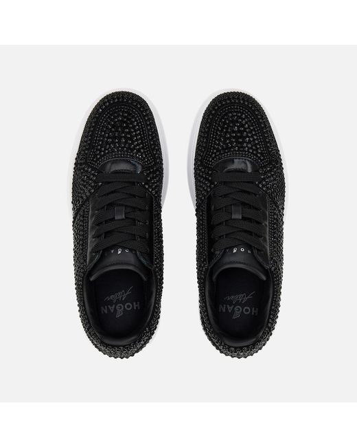 Hogan Black Sneakers Skyscraper