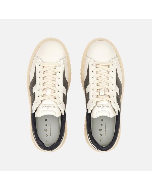 Hogan Natural Chunky Sneakers, ,Off for men