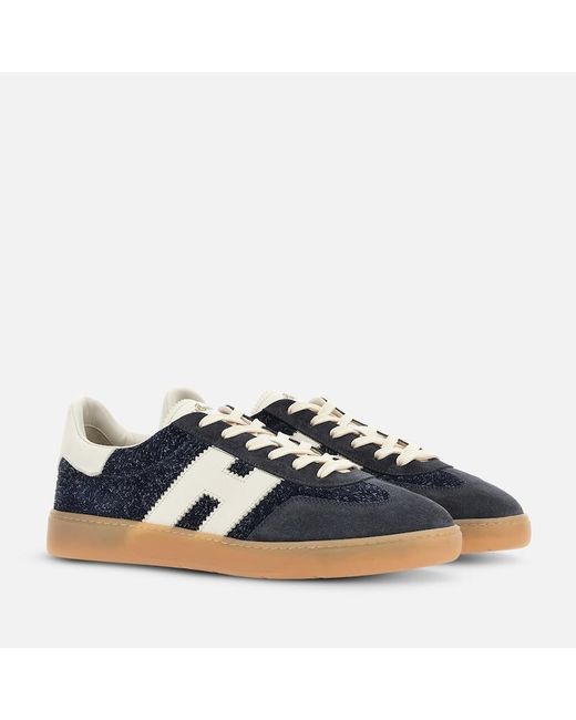 Hogan Blue Flat Sneaker, for men