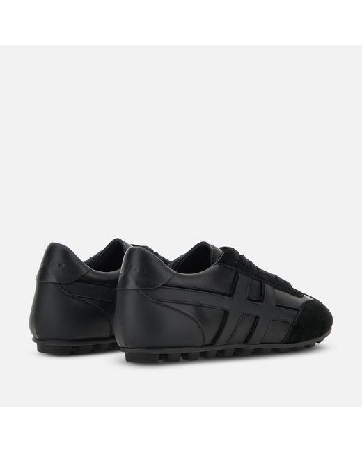 Hogan Black Flat Sneakers,