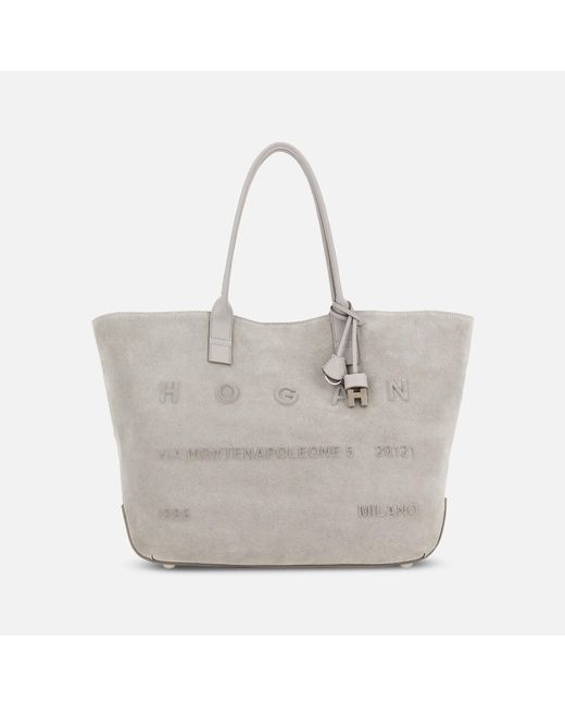 Hogan Gray Shopper Address Medium