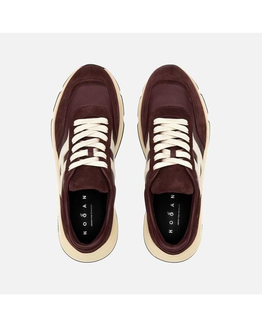 Hogan Brown Sneakers Hyperlight for men