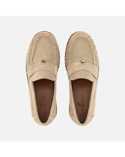 Hogan Natural Loafers,